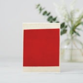 Roter Platz von Kazimir Malevich Postkarte (Stehend Vorderseite)