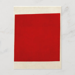 Roter Platz von Kazimir Malevich Postkarte