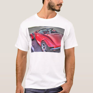 Roter Plymouthprowler-coole Auto-Autos Retro T-Shirt