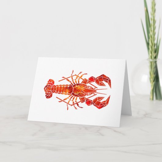 Roter polygonal Hummer (Vorderseite)