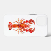 Roter polygonal Hummer Case-Mate iPhone Hülle (Rückseite (Horizontal))