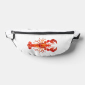 Roter polygonaler Hummer Bauchtasche (Ablage )