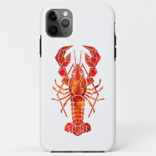 Roter polygonaler Hummer Case-Mate iPhone Hülle