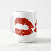 Roter Pop Kaffeetasse (Vorderseite Links)