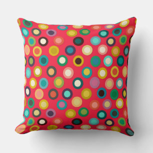 roter Pop Kissen