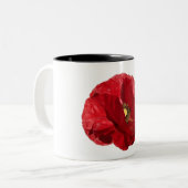 Roter Popoy Zweifarbige Tasse (Vorderseite Links)