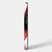 Roter Power Sichtsichtlicher Farbton Zeichnend Case-Mate iPhone Hülle (Rückseite / Links)