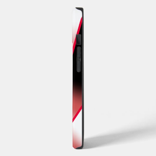 Roter Power Sichtsichtlicher Farbton Zeichnend Case-Mate iPhone Hülle (Rückseite / Links)