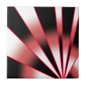 Roter Power Sichtsichtlicher Farbton Zeichnend Fliese (Vorderseite)