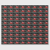 Roter Puch 500 Geschenkpapier (Flach)