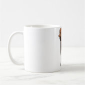 roter Pudel Kaffeetasse (Links)