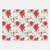 Roter Pullover Blumenkohl Macaroons Geburtstag Geschenkpapier Set (Vorderseite 2)