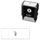 Roter Punkt Permastempel (Beispiel)