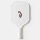 Roter Punkt Pickleball Schläger (Rückseite)