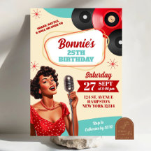 Roter Punkt Retro 50er Button Up Girls Adult Gebur