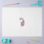 Roter Punkt Seidenpapier (Basteln)