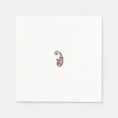 Roter Punkt Serviette (Vorderseite)