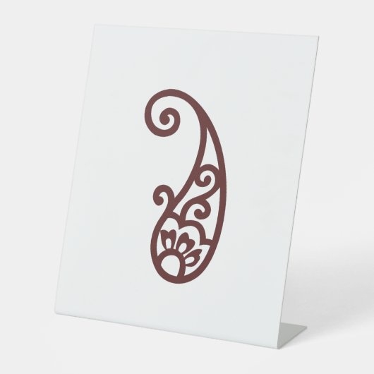 Roter Punkt Sockelschild (Vorderseite)