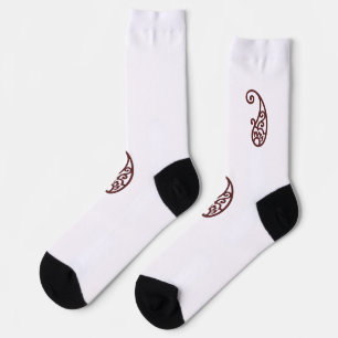 Roter Punkt Socken