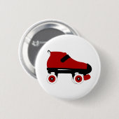 Roter Quad-Skate Button (Vorne & Hinten)