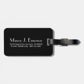 Roter Quad-Skate Gepäckanhänger (Rückseite horizontal)