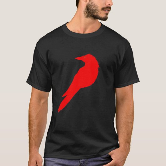 Roter Rabe T-Shirt (Vorderseite)