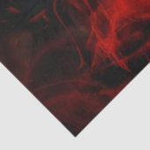 roter Rauch Seidenpapier (Detail)