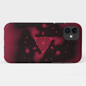 roter Raum Case-Mate iPhone Hülle (Rückseite (Horizontal))