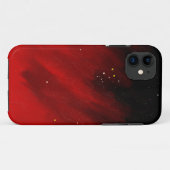 Roter Raumnebel Case-Mate iPhone Hülle (Rückseite (Horizontal))