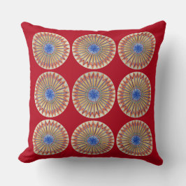 Roter Regenbogen Kissen