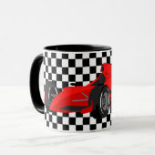 Roter Renner Speed Tasse (Vorderseite Links)