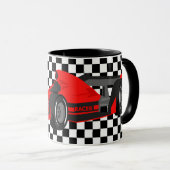 Roter Renner Speed Tasse (VorderseiteRechts)