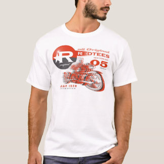 Roter Rennläufer T-Shirt