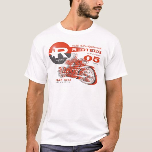 Roter Rennläufer T-Shirt (Vorderseite)