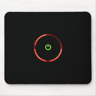 Roter Ring der Todesmausunterlage Mousepad