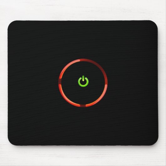 Roter Ring der Todesmausunterlage Mousepad (Vorne)