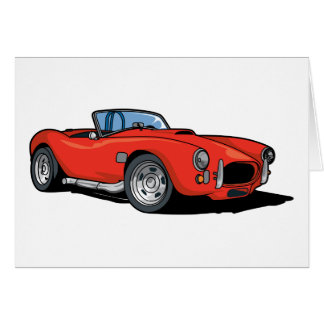 Roter Roadster
