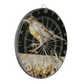Roter Robin Bobbin Dartscheibe (Vorderseite Links)