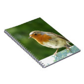 Roter Robin Notizblock (Rechte Seite)