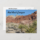 Roter Rock Postcard Postkarte (Vorne/Hinten)