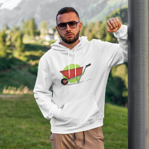 Roter Rollkarren Hoodie