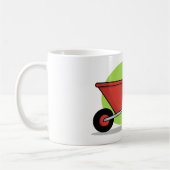 Roter Rollkarren Kaffeetasse (Links)