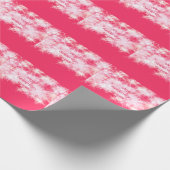 Roter rosa Glitzer funkelt zurück zur Schullehreri Geschenkpapier (Ecke)