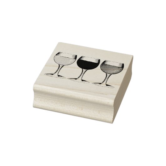 Roter Rosé Weine Weinkultur und Erde Weinkultur un Gummistempel (Stempel)