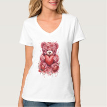„Roter Rosen-Teddybär – Süßes Valentinsgeschenk fü