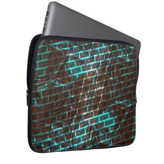 Roter Rost, Kratzer, kleiner Stein oder Gitter Laptopschutzhülle (Vorne Rechts)