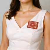 Roter Rost - Mr. & Mrs. Wedding Button Button