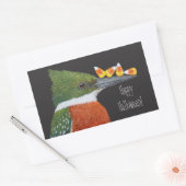 Roter Rotzwerg Rechteckiger Aufkleber (Umschlag)