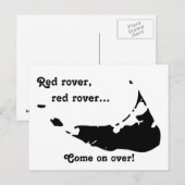 Roter Rover, Roter Rover.. Postkarte (Vorne/Hinten)