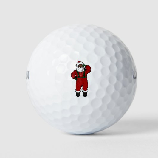 Roter Samt Golfball (Vorderseite)